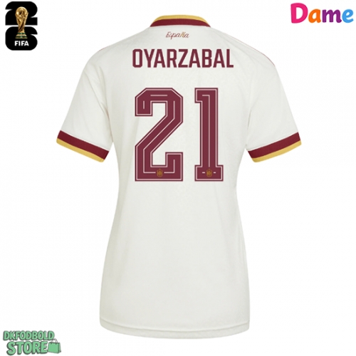 Spanien Mikel Oyarzabal #21 Replika Udebanetrøje Dame VM 2026 Kortærmet